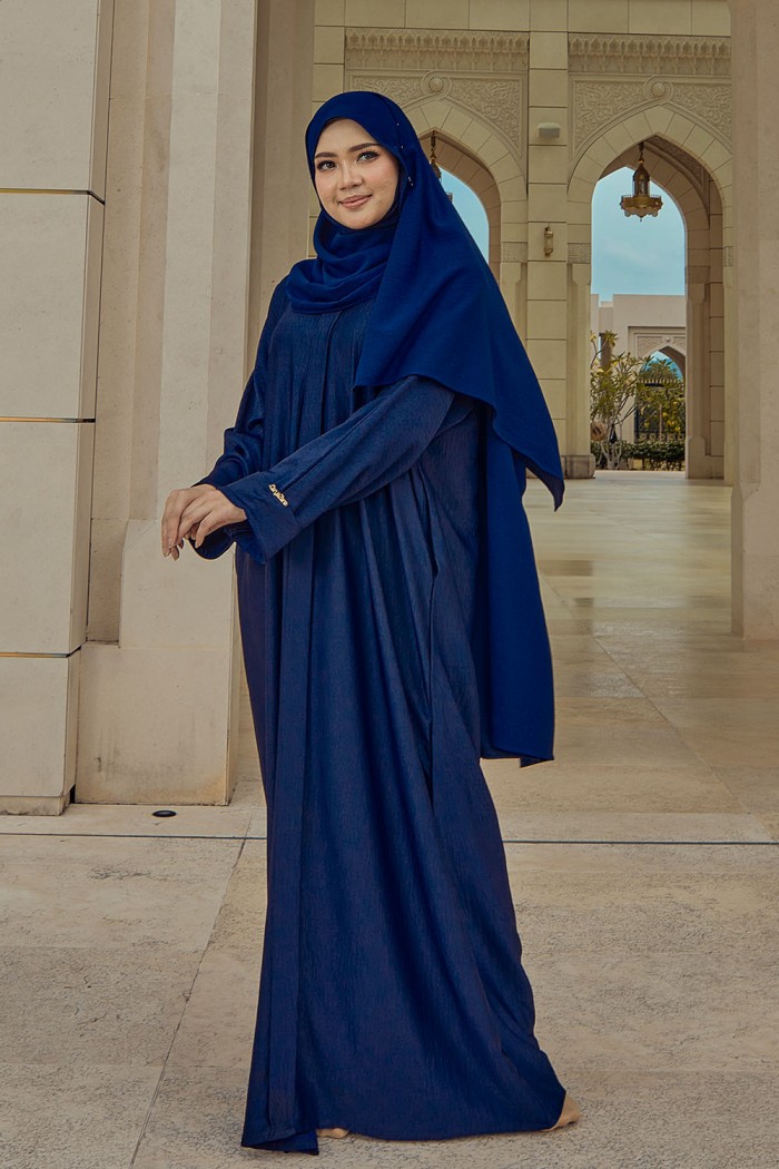 Abaya Aisyah - Navy Blue